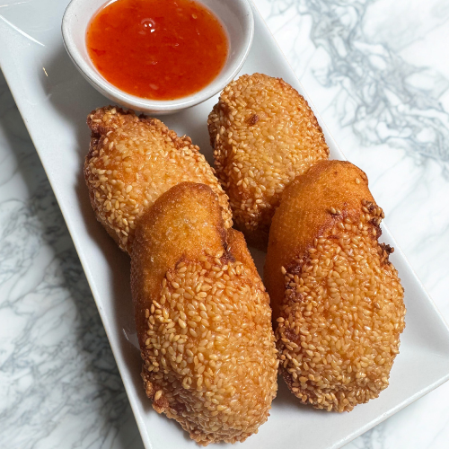 Sesame Prawn on Toast